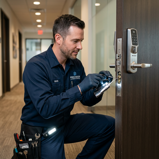 Serrurier Limoges en plein dépannage d'urgence